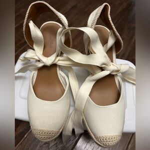 Ankle Wrap Espadrille- Universal Thread- Size 6